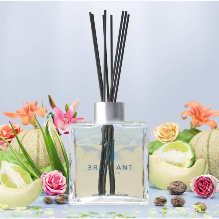 Clover & Aloe Retreat Reed Diffuser for wholesale by Brilliant Scents