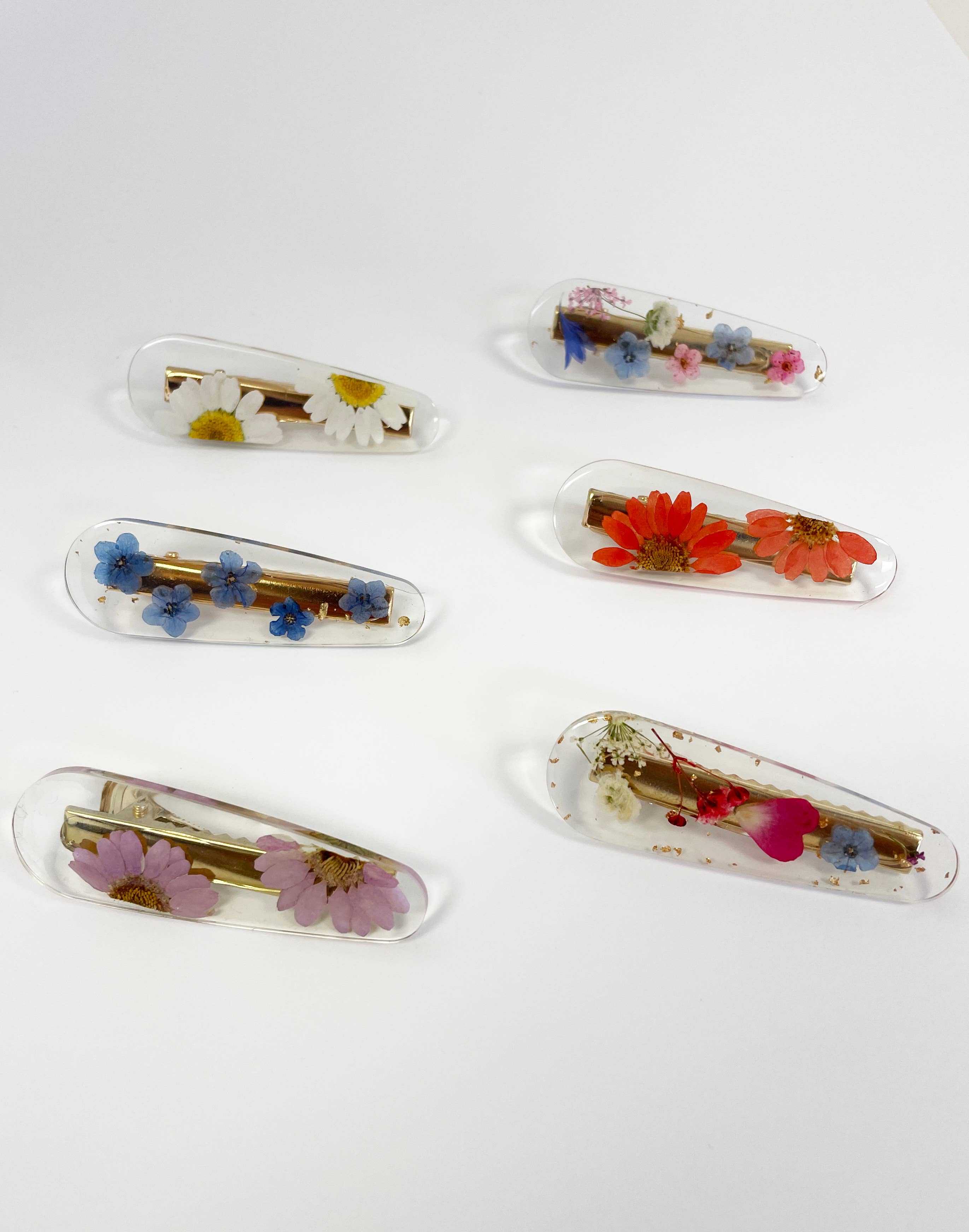 Sunnie Lane – wholesale Hair clip – Women’s – Flower Hair Clip - Real Pressed Flowers5