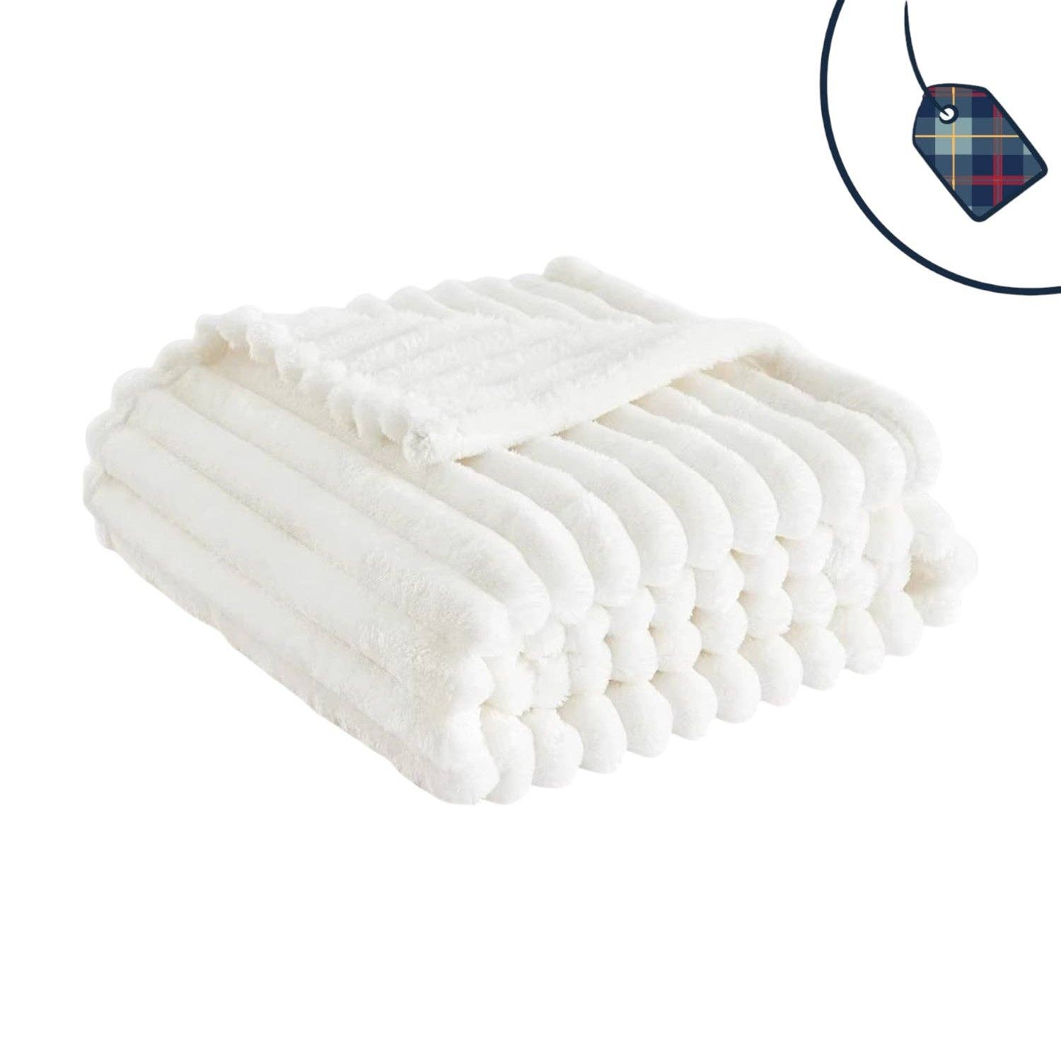 VewoTex - Wholesale Throw Blanket - Premium cuddle blanket in corduroy look » Throw blanket 150 x 200 cm » Bedspread » Thick throw blanket 450 gsm2