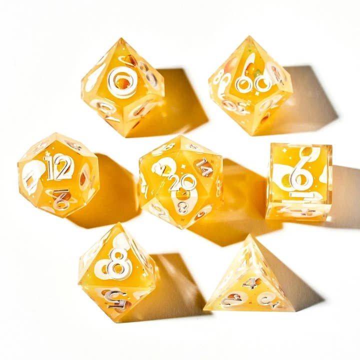Dispel Dice - Wholesale Dice - Brunch 7-Piece Polyhedral Dice Set