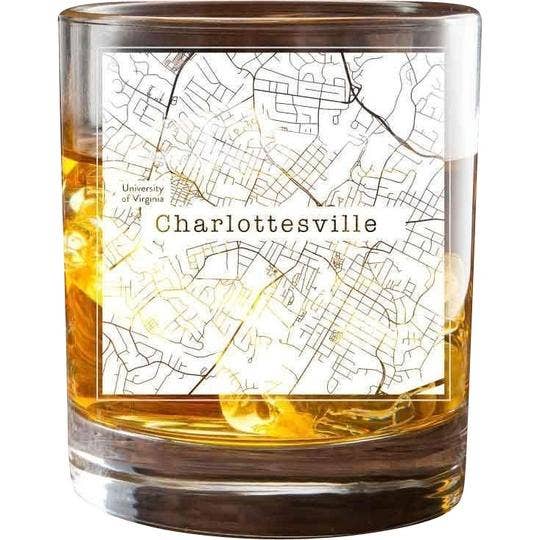 Charlottesville College Town Lot de 2 verres pour la vente par College Town Glasses