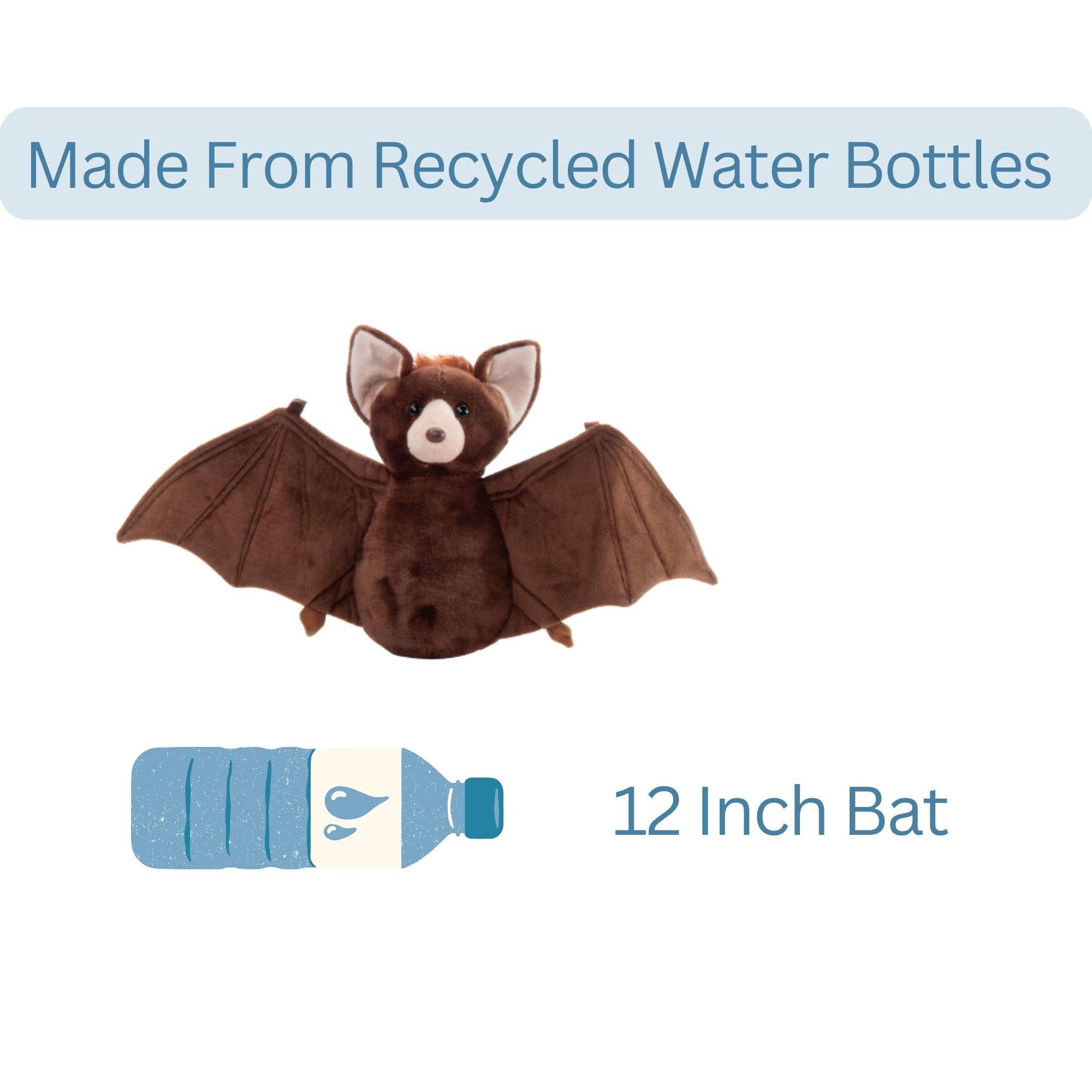 The Petting Zoo - Wholesale Stuffed/Plush Toy - Kids & Baby - 12" (28cm) Wild Onez Bat Halloween Plush3