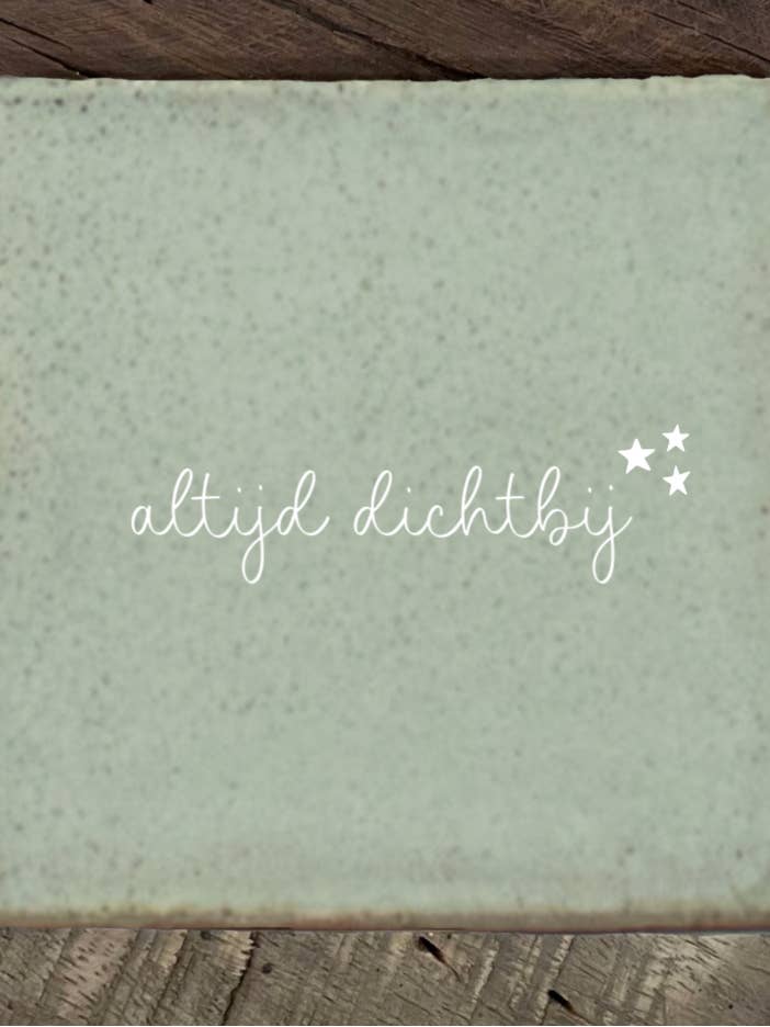 Tile always nearby - 10x10 cm for wholesale by Label2X B.V.