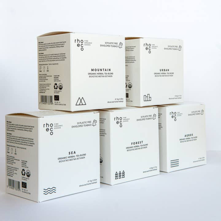 rhoeco - fine organic goods - Vente Sachets de thé - Mélanges de tisanes biologiques - Sachets pyramides compostables12