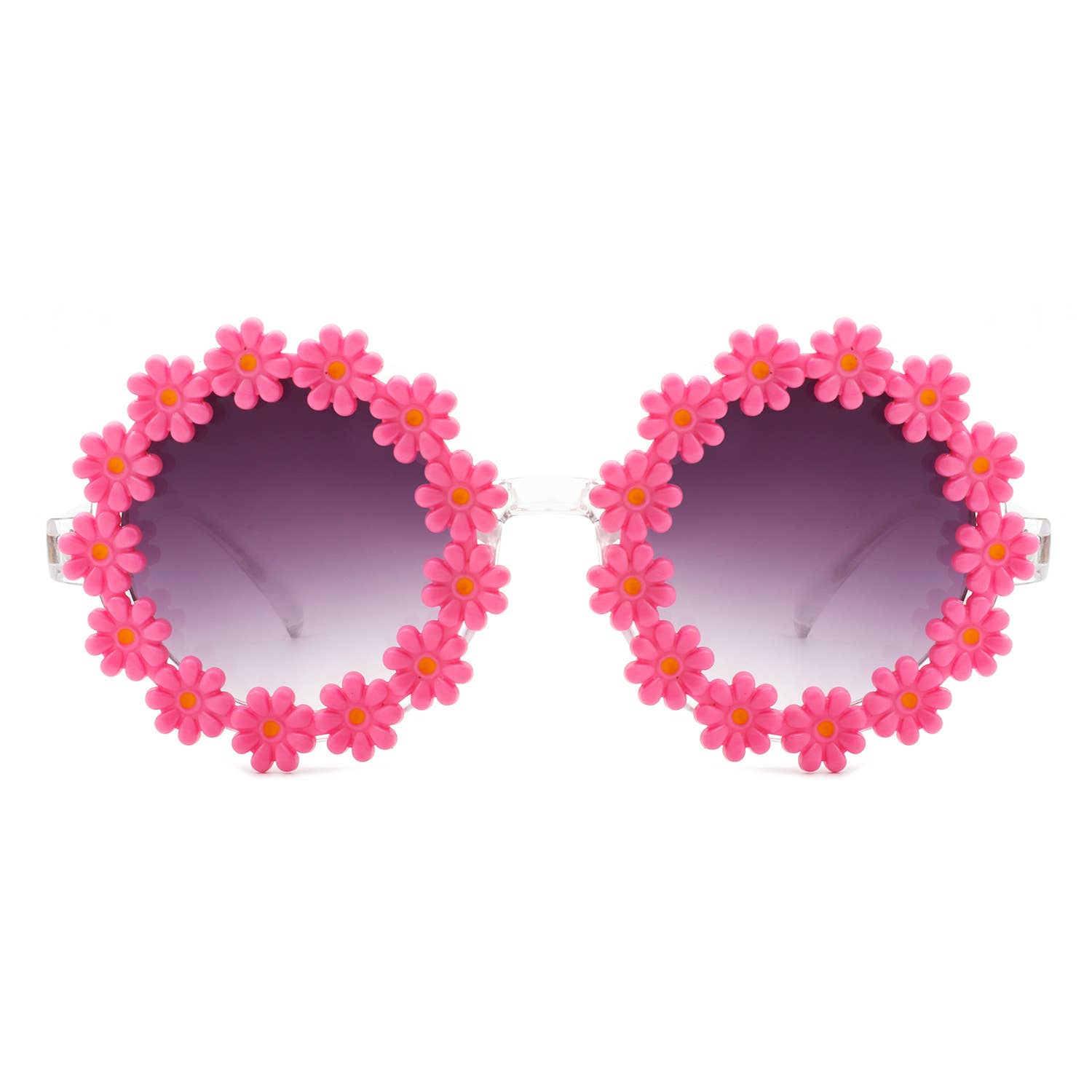 Cramilo Eyewear - Vente Lunettes de soleil – femme - lunettes de soleil rondes en forme de fleur de marguerite16
