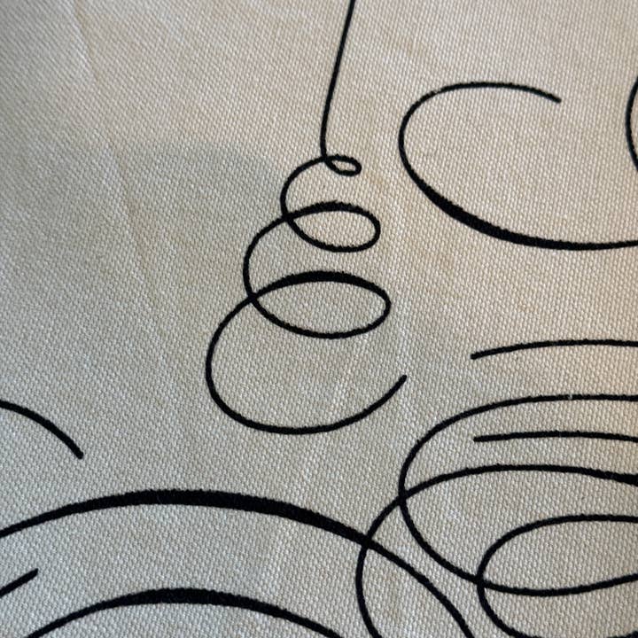 Monahan Papers – wholesale Golvmatta – Screentryckt "Gothique" golvduk i canvas