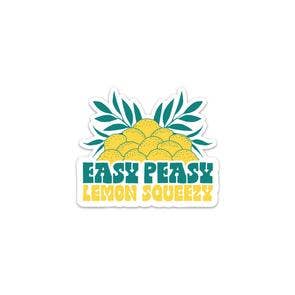 Easy Peasy Sticker for wholesale by Rivet Apparel Co.