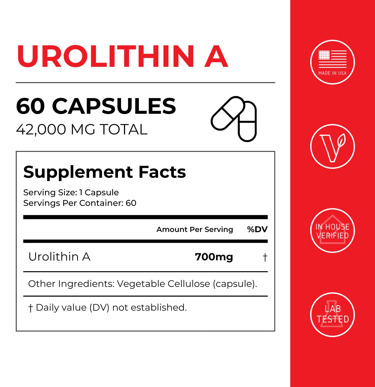 Neurogan Health – Großhandel Nahrungsergänzungsmittel/Vitamin zum Einnehmen – Urolithin-A-Kapseln1