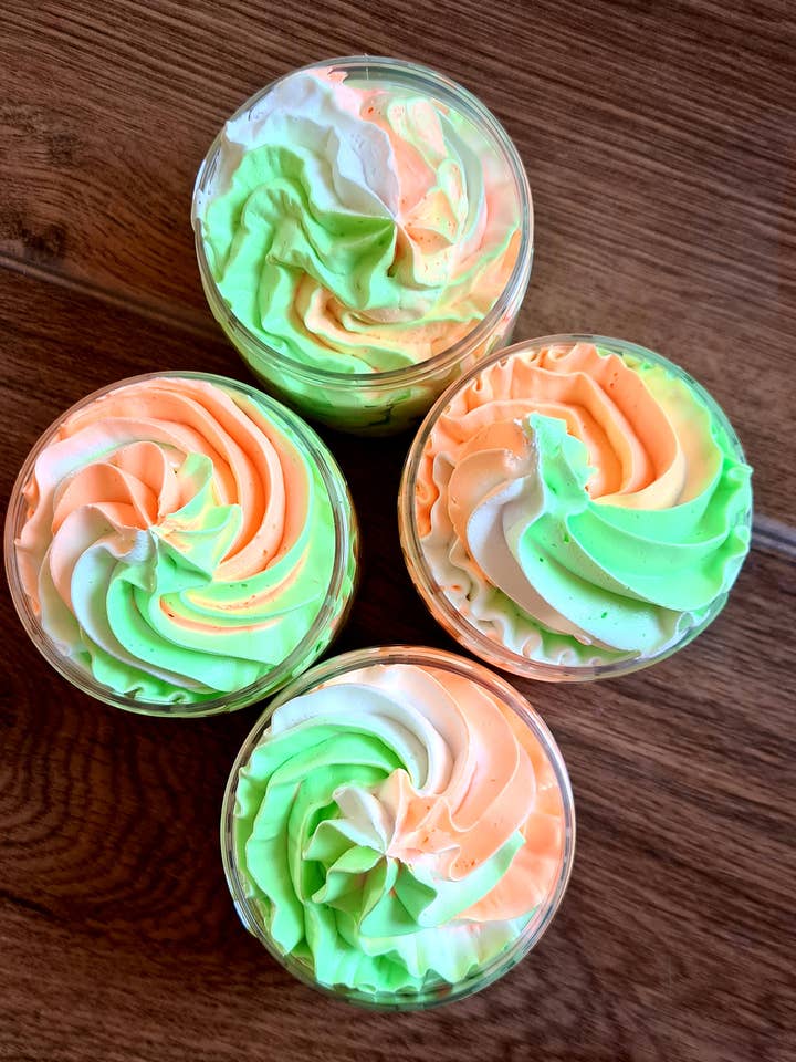 Coco Mango Shower Fluff/Whipped Soap for wholesale by BeBold Eire