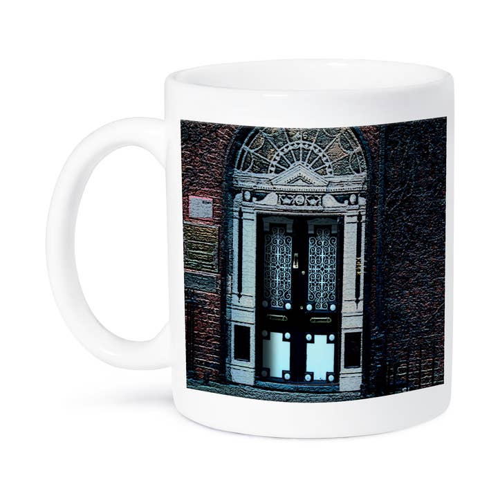 3dRose - Wholesale Coffee Mug - 3dRose, One of The Beautiful Dublin, Ireland Doors Done in Poster and Texture Style, Mug8