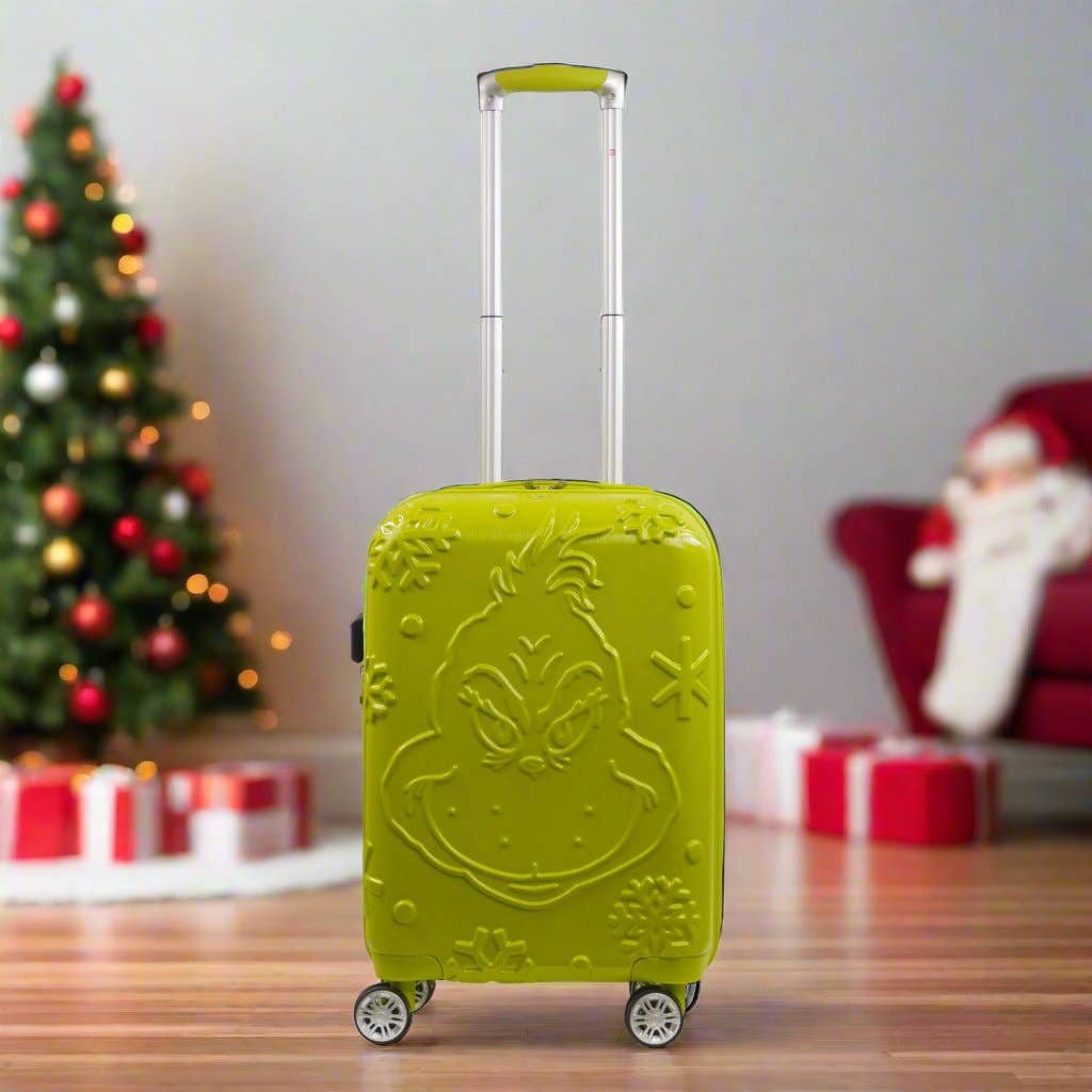 FUL Luggage (Concept One) – wholesale Luggage – Dr. Seuss Grinch Ful 22" Carry-on Spinner Luggage1