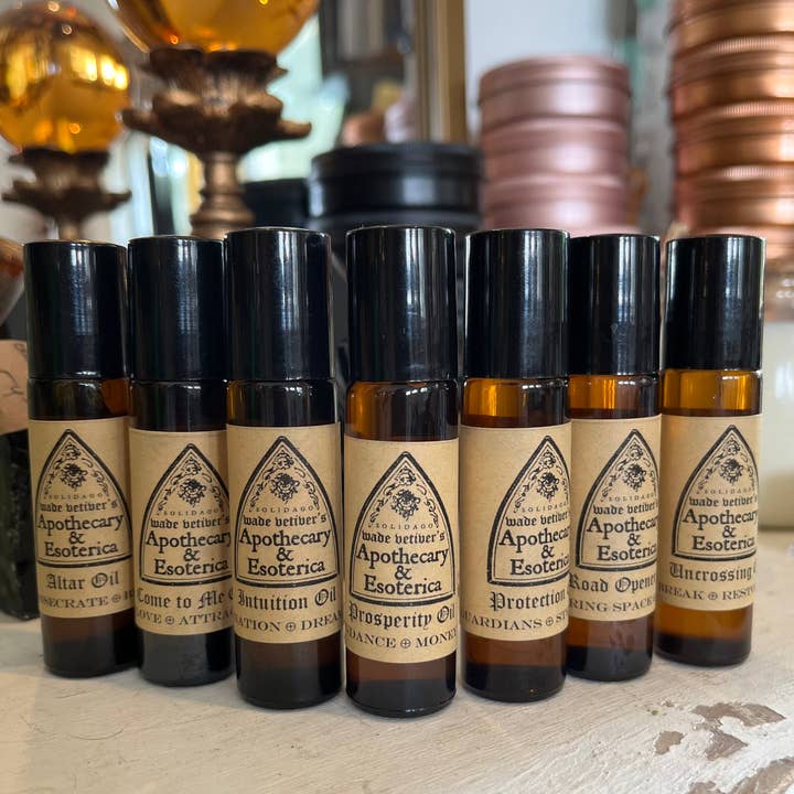 Solidago Herbals by Wade Vetiver - Wholesale Essential Oil - Spell oils for magick, aromatherapy, and rituals