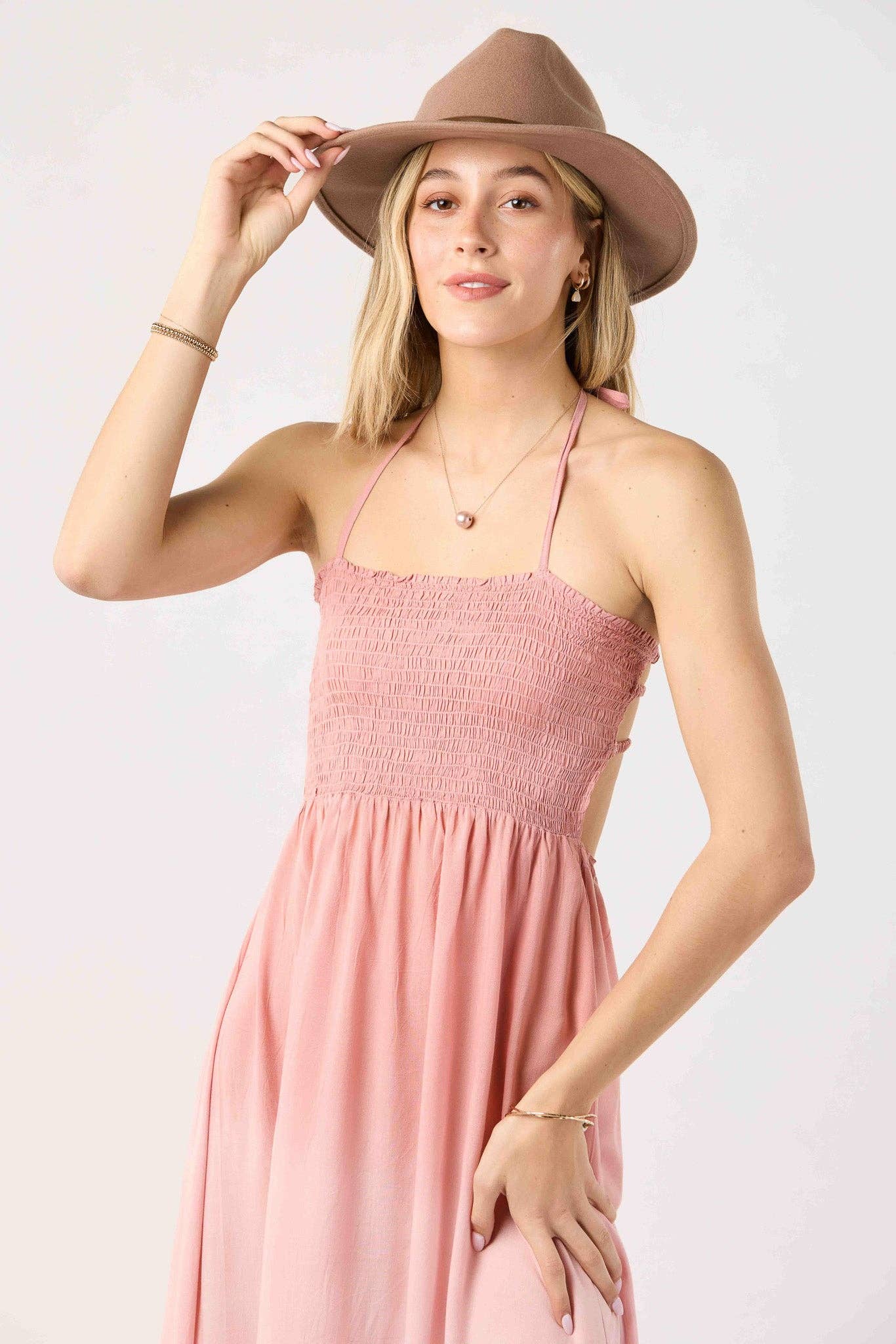 Ombre rose mauve Robe Maxi Bellini en vente sur Faire3