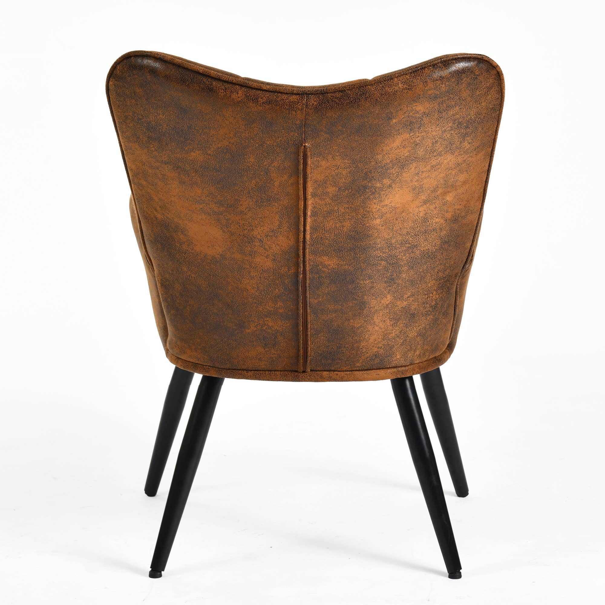 HOMYCASA DESIGN INC - Wholesale Chair - Modern Tufted Accent Chair with Suede Finish in Brown23