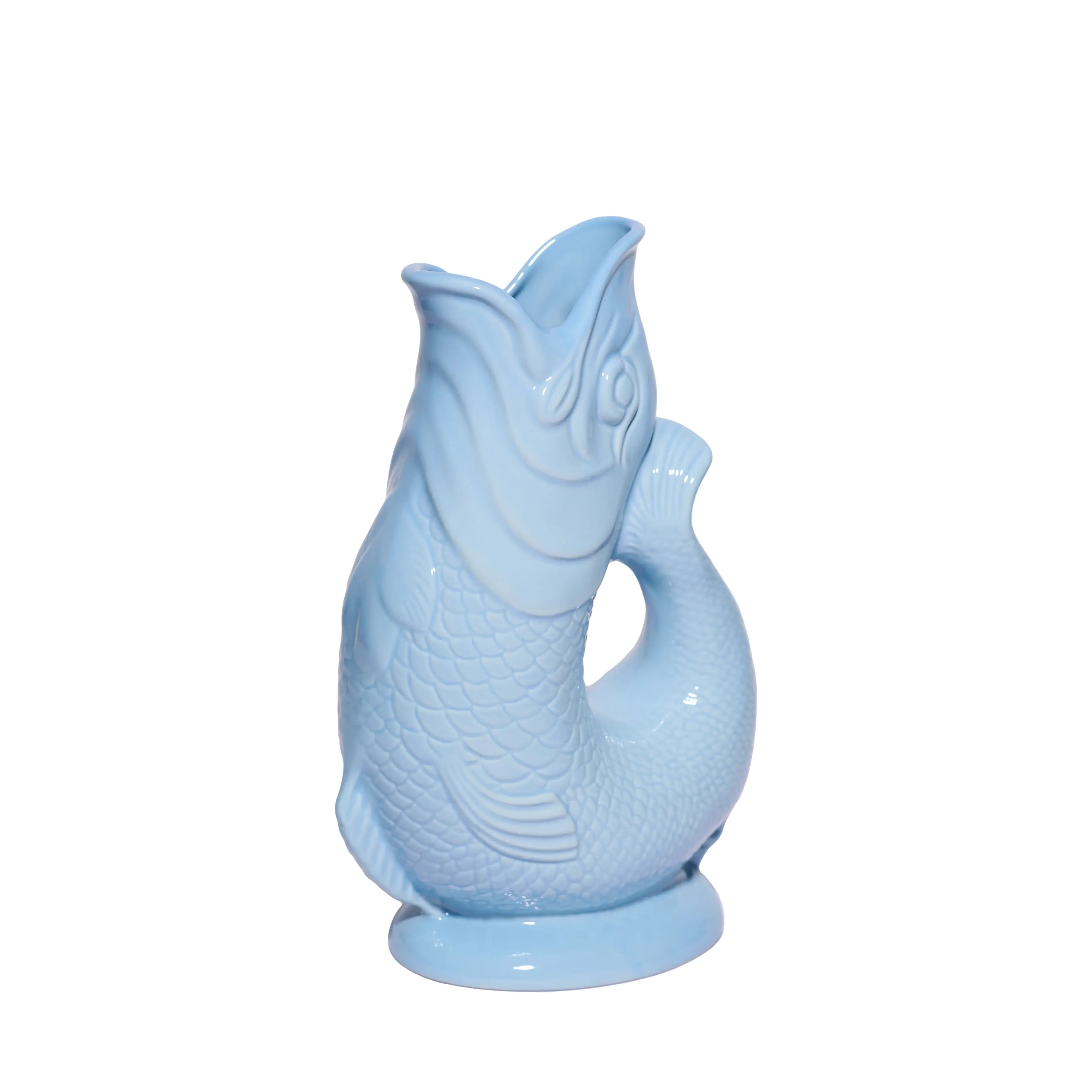 The Original Gluggle Jug Factory - Wholesale Jug - Pale Blue Gluggle Jug4