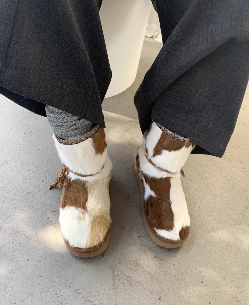 MOGSki LLC – wholesale Snökängor - Dam – Damers avslappnade och mångsidiga varma enkla snöstövlar10