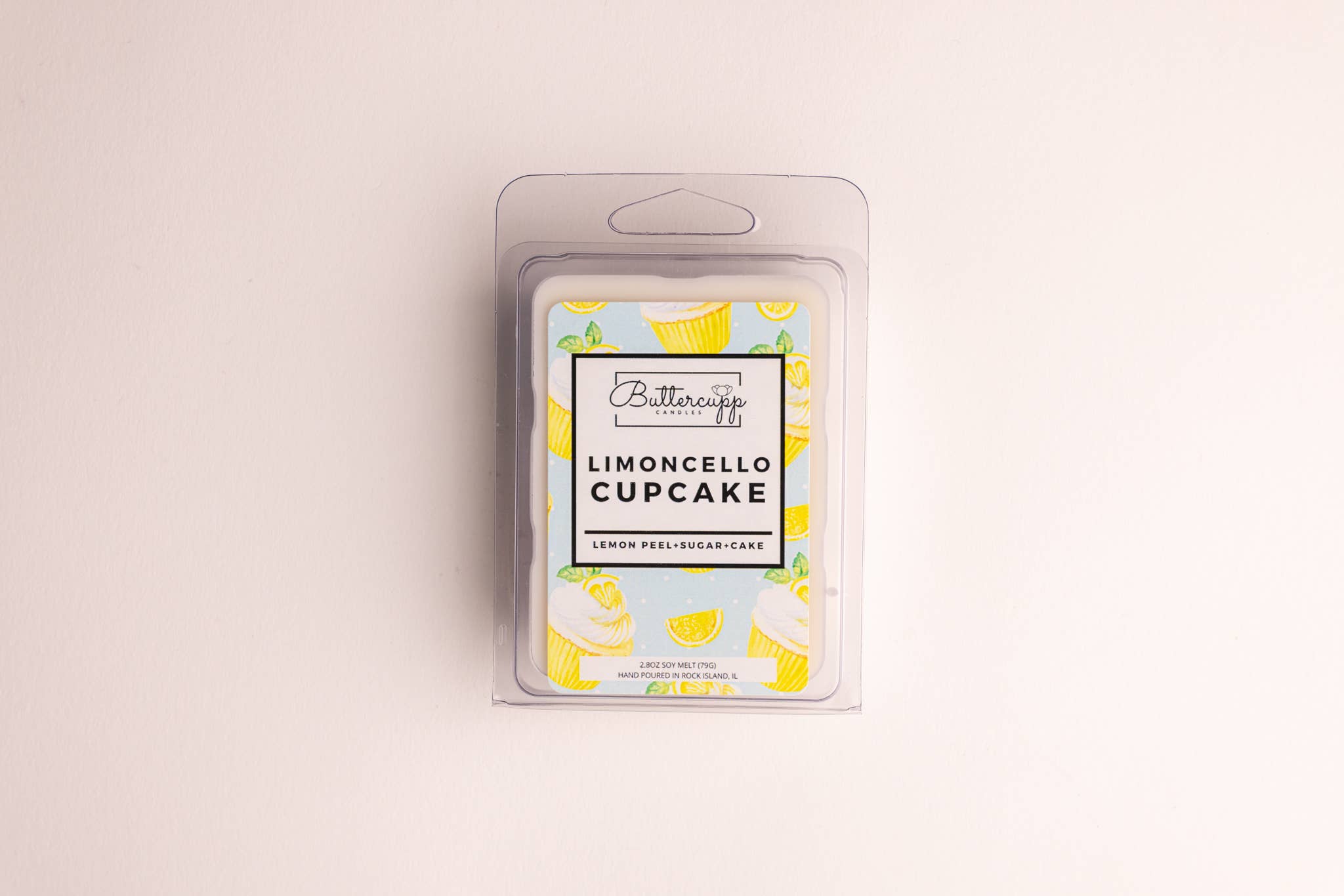 Buttercupp Candles - Wholesale Jar/Filled Candle - Limoncello Cupcake Soy Candle and Melts0