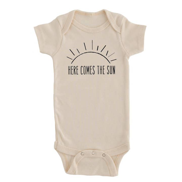 Nature Supply Co - Wholesale Bodysuit (Non-Footed) - Baby - Here Comes the Sun Baby Bodysuit | Onesie | Baby Clothing