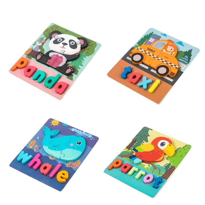 JSBlueRidge Toys - Wholesale Puzzle - Kids - Wooden Educational Puzzle Stocking Stuffer Kids Toys 1