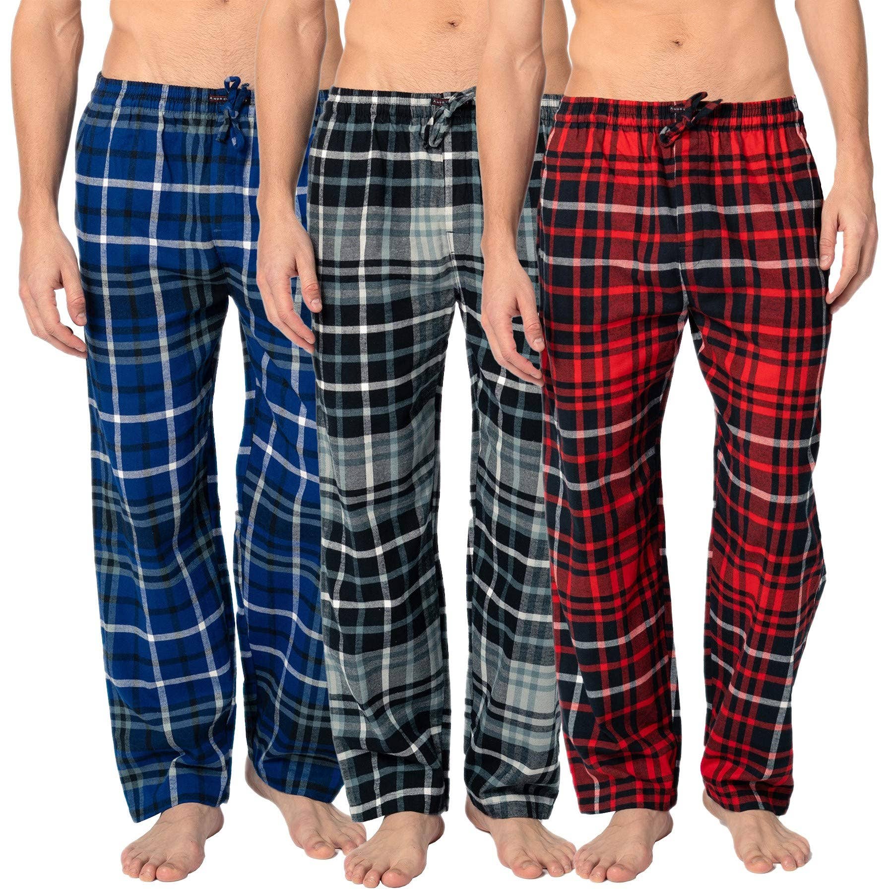 I-Wear Brands - Wholesale Sleepwear Bottom - Men's - Men's Cotton Flannel Lounge Pants12
