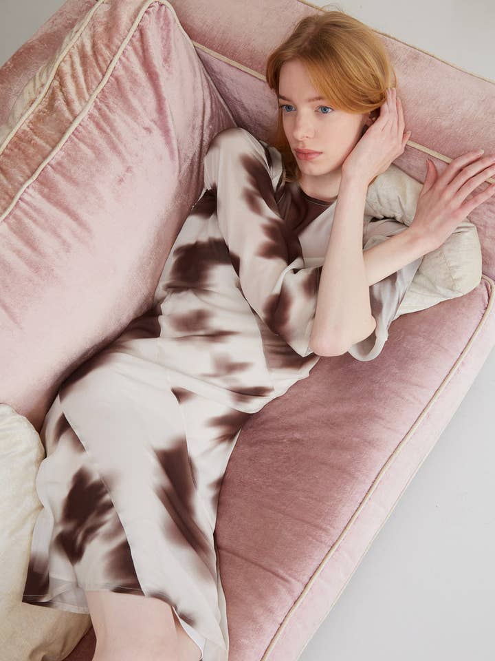 CARMEN SAYS – Engroshandel Kjole - Dame – Citylights ko-print kjole1