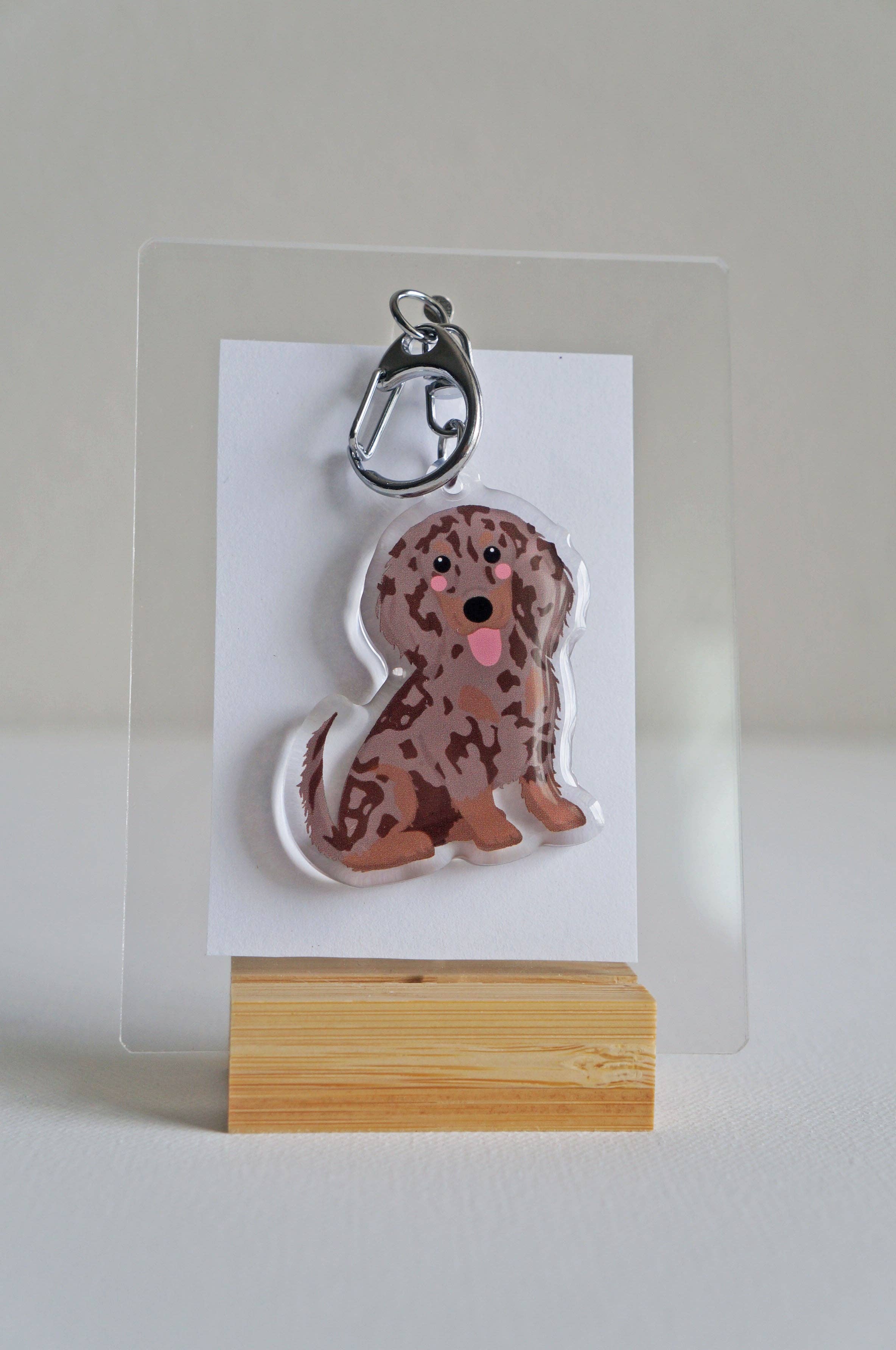 kiwi & WILLOW - Wholesale Keychain - Unisex - Dachshund Epoxy Keychain7
