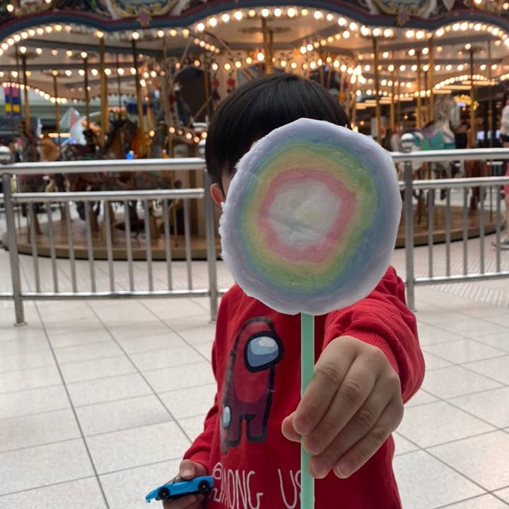 Sugarolly – wholesale Sockervadd – Sugarolly Rainbow Koreansk bomullsgodis - 60 Antal per förpackning4