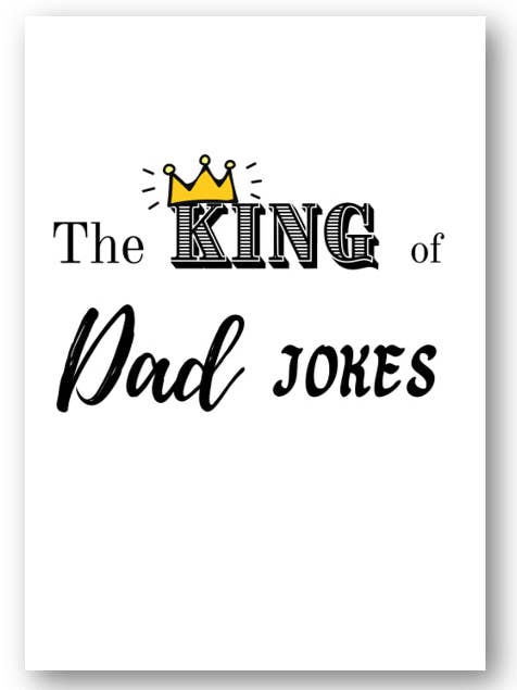 Second Ave Engraçado O Rei do Pai Piadas Aniversário Cartão de Dia dos Pais por atacado de Second Ave Gift Company