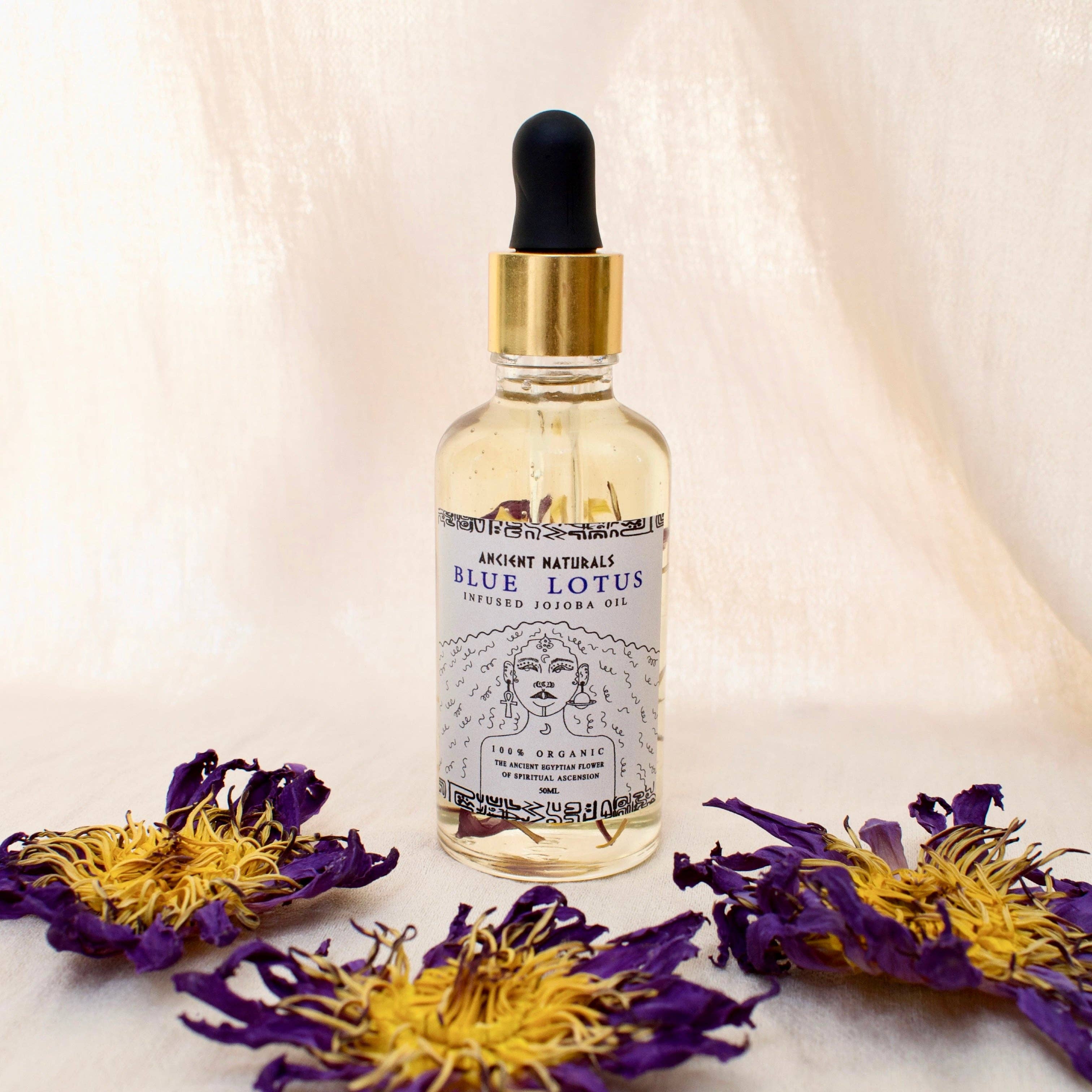 Ancient Naturals - Wholesale Bath/Body Oil - Blue Lotus Infused Skin Oil