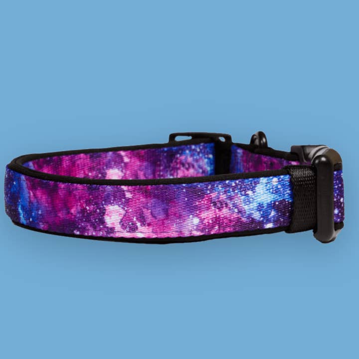 Galaxy Dog Collar for wholesale by Dizzy Dog Collars