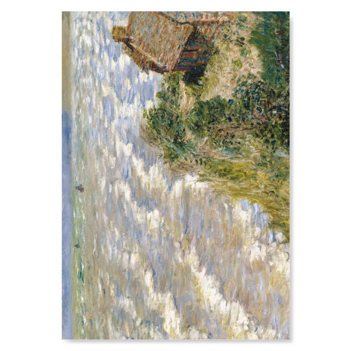 RISING TIDE AT POURVILLE (1882): Painting Art Print for wholesale by Ezen Trade