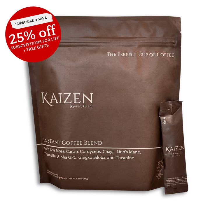 Signature Mushroom Coffee Blend for wholesale by Kaizen