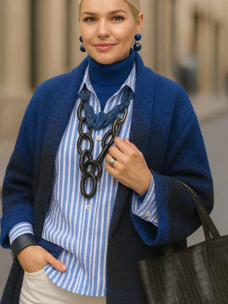 J'envie - Wholesale Coat - Women's - The Salzburg Ombre Coat2