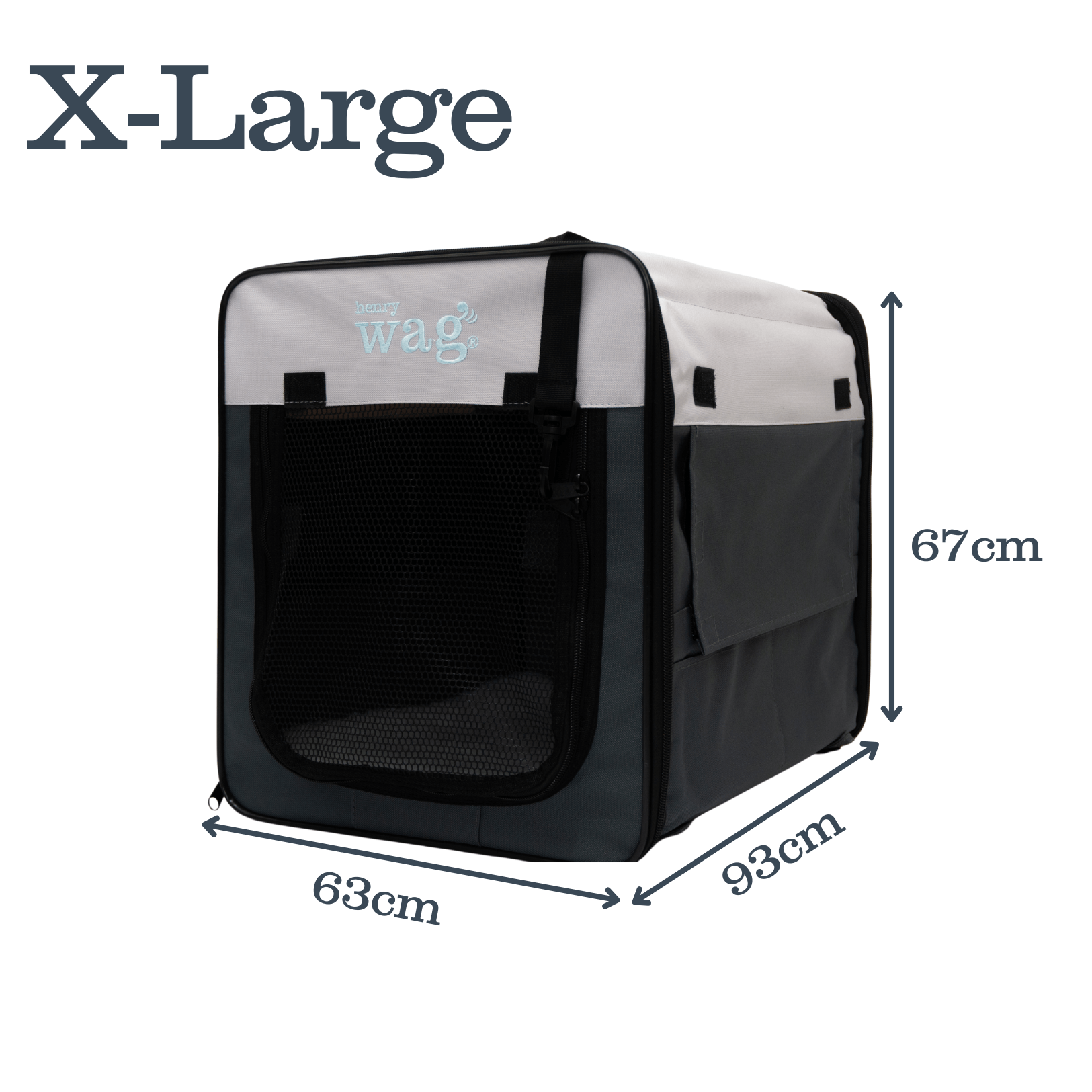 Henry Wag – wholesale Pet carrier – Dog – Henry Wag Folding Fabric Travel Pet Crate1