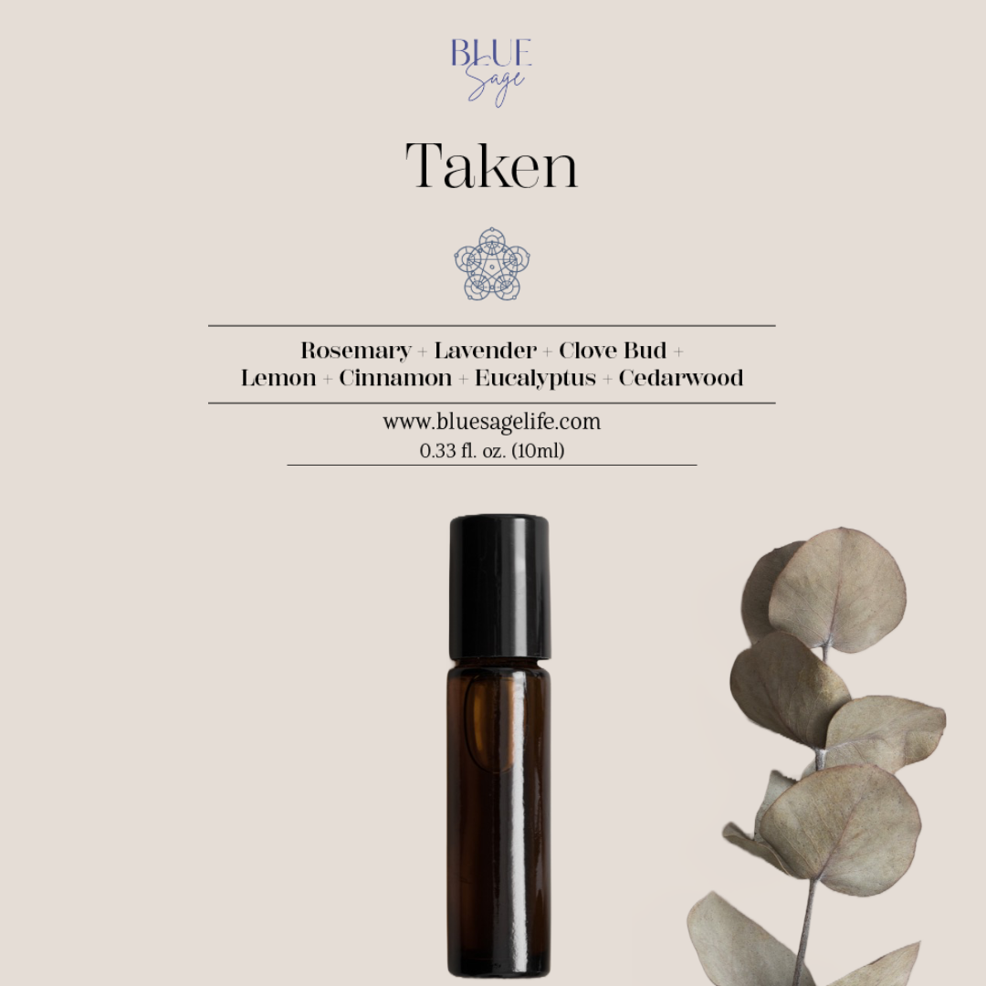 Blue Sage - Wholesale Essential Oil Roll-On - Taken Blend Essential Oil Roll On | Aromatherapy3