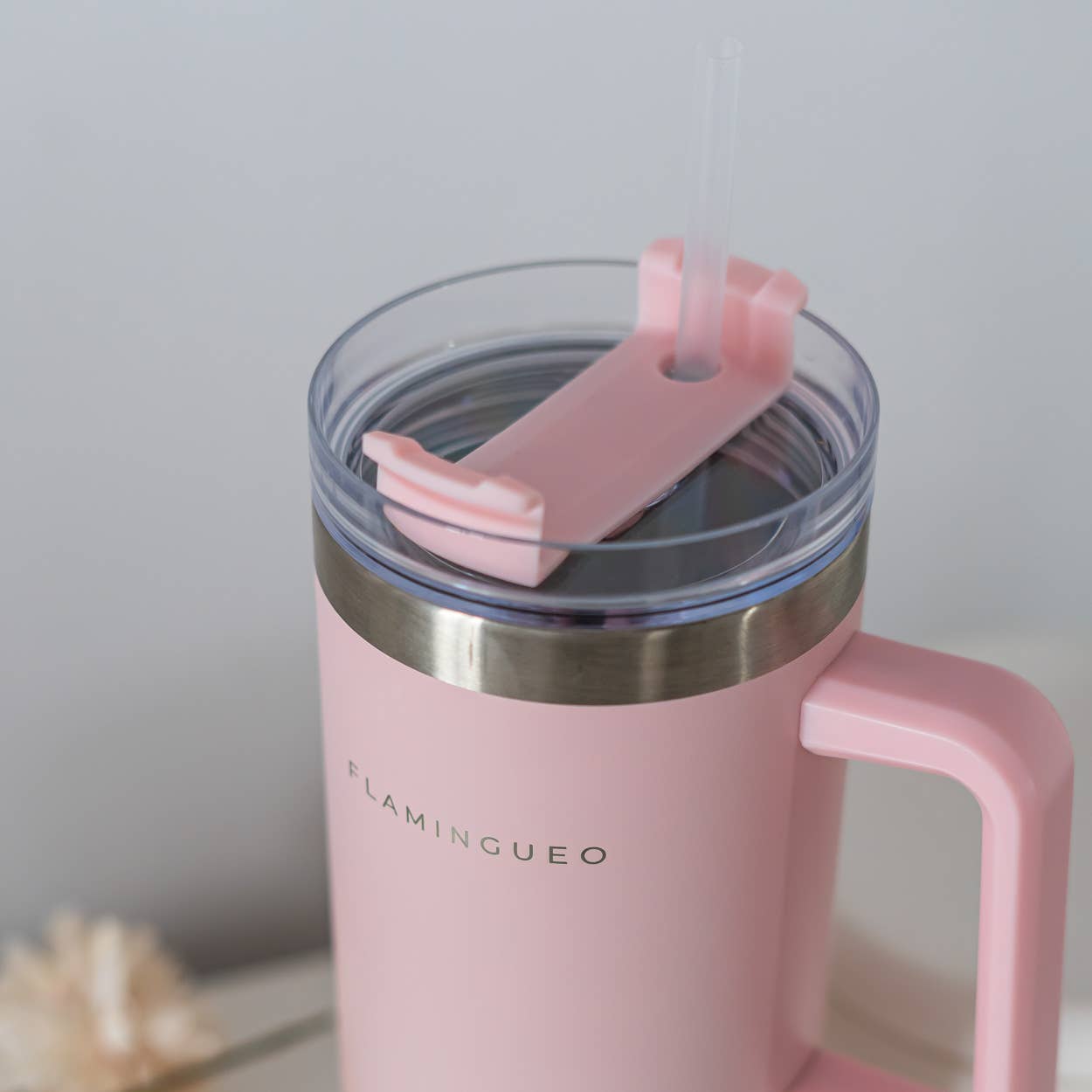 Flamingueo - Wholesale Insulated Mug/Tumbler - Pink thermos bottle stainless steel  5