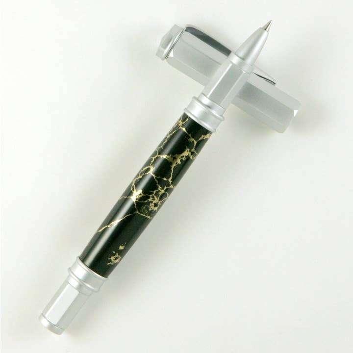 TruStone Magnetic Vertex Fountain/Rollerball Pen for wholesale by Woodnotch