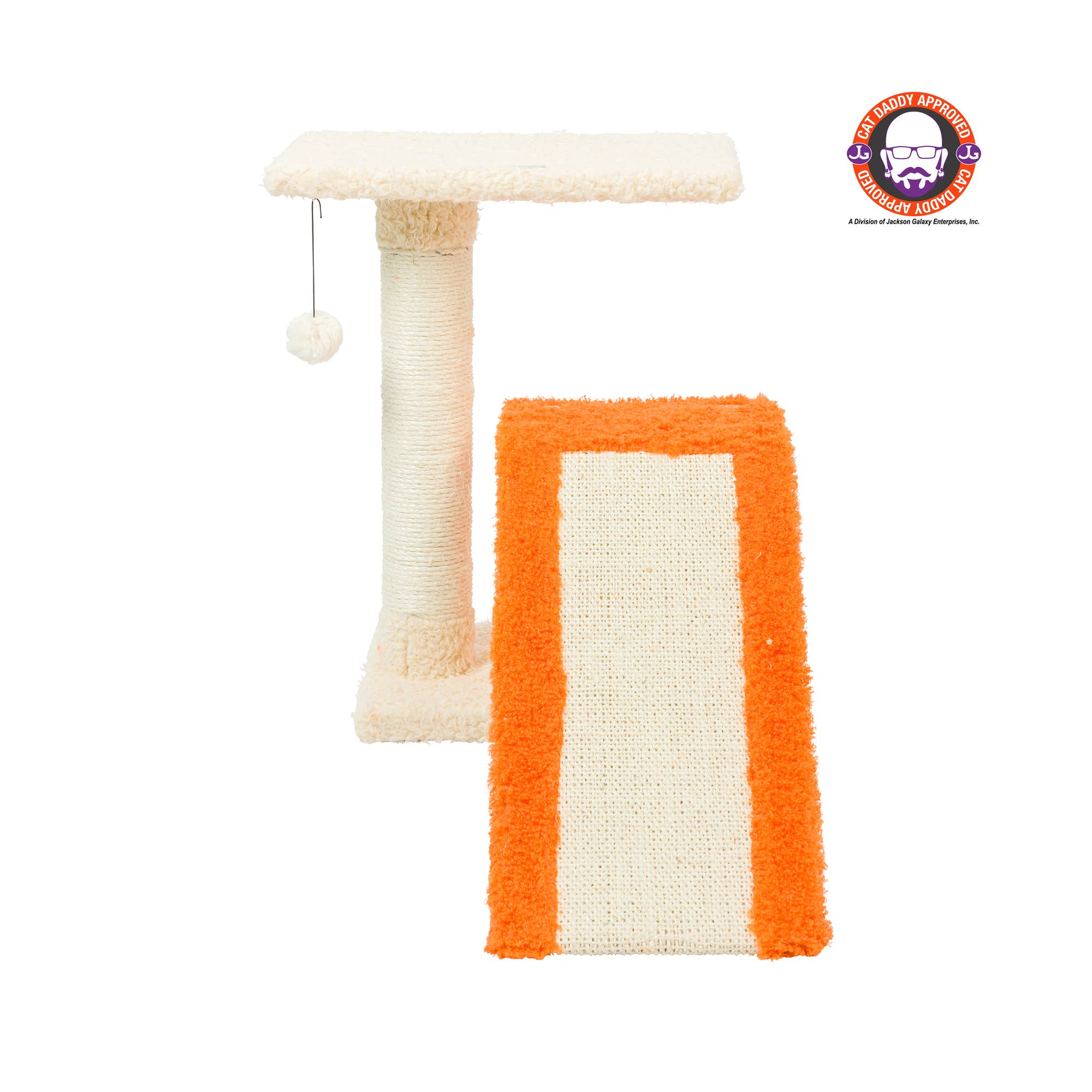 Armarkat - Wholesale Pet Scratcher - Cat - Armarkat Two Level Platform Scratcher W Sisal Carpet Ramp9