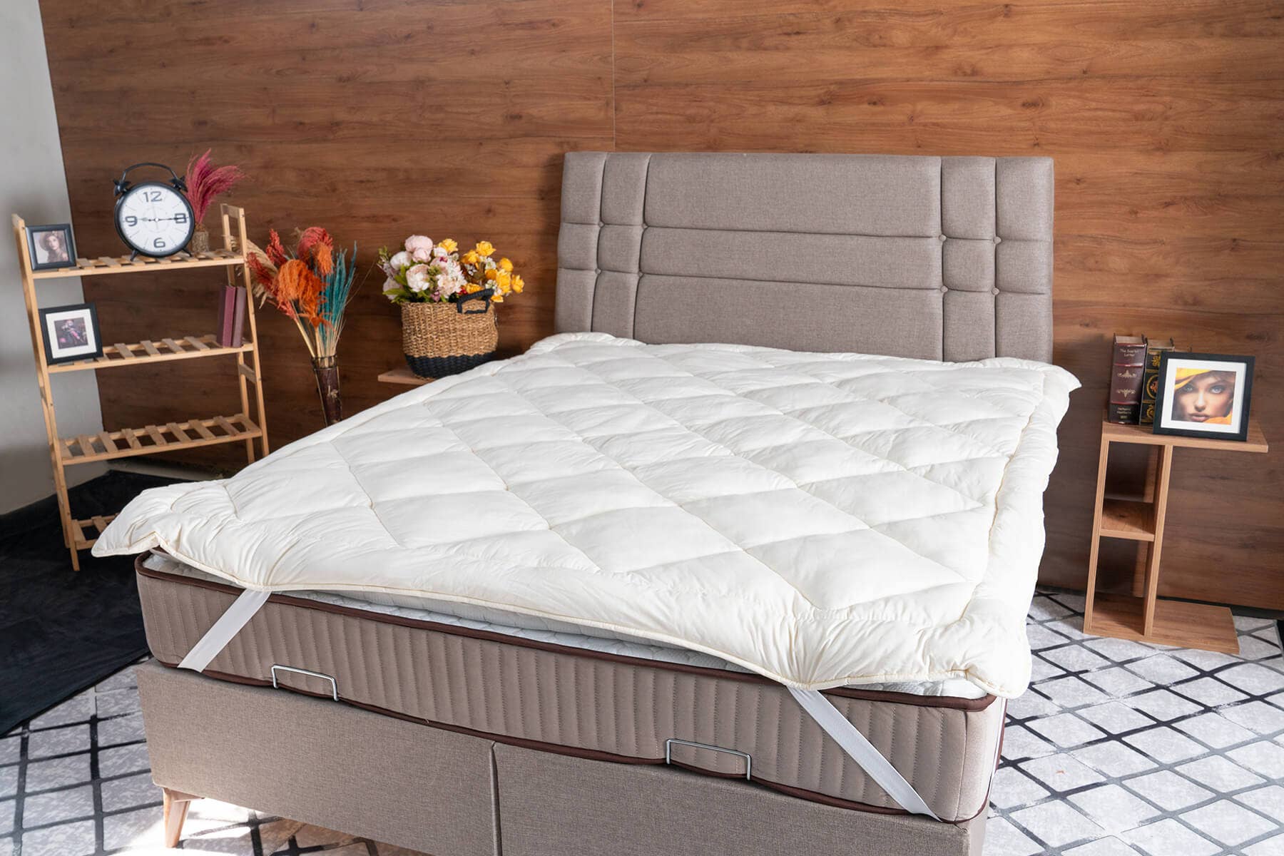 Schaapmaatje - Venta al por mayor Cubrecolchones/protectores de colchones - Cubierta para colchón de lana merino3