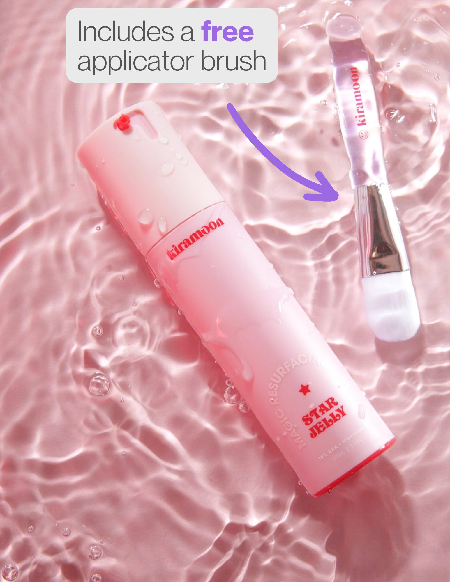 Kiramoon - Wholesale Skincare Face Mask - Star Jelly 10% AHA Resurfacing Facial Mask7