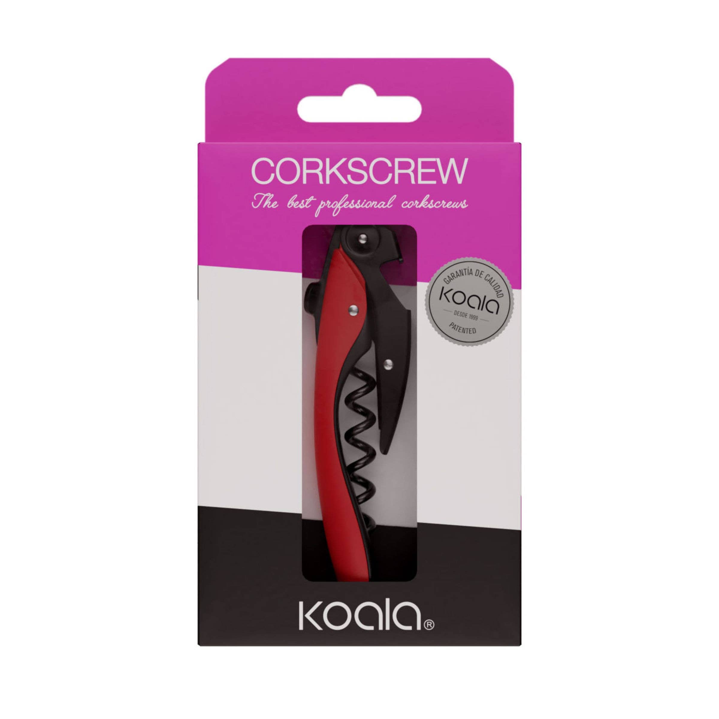 Amefa Couzon - Wholesale Bottle/Wine Opener - POP High Tech Double Lever Corkscrew - Koala4