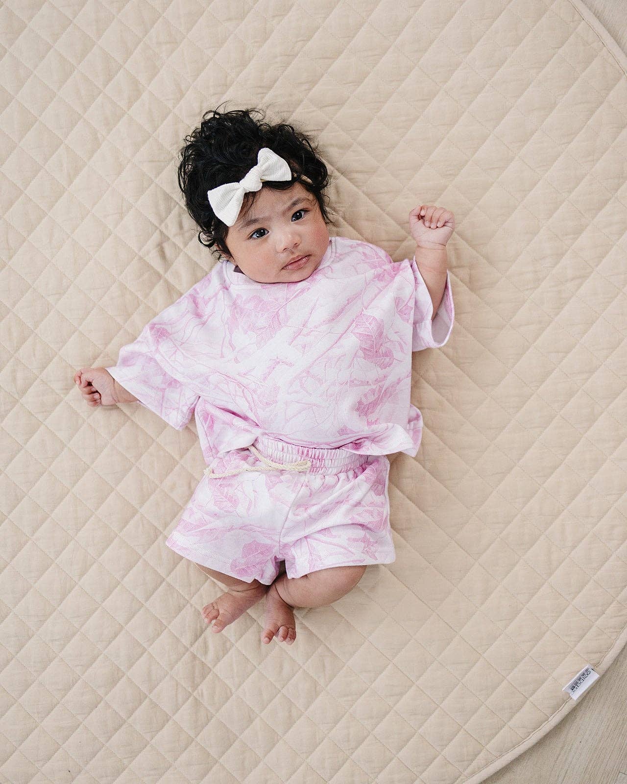 Lucky Panda Kids - Wholesale Top & Short Set - Kids - Shorts Set | Pink Camo8