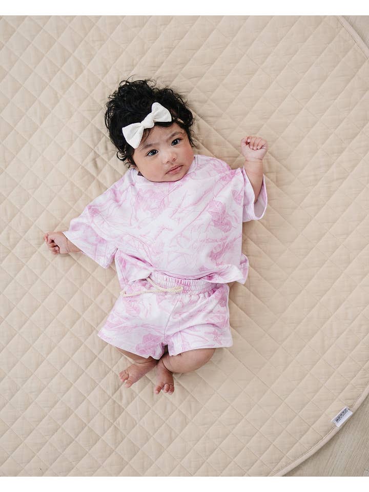 Lucky Panda Kids - Wholesale Top & Short Set - Kids - Shorts Set | Pink Camo8