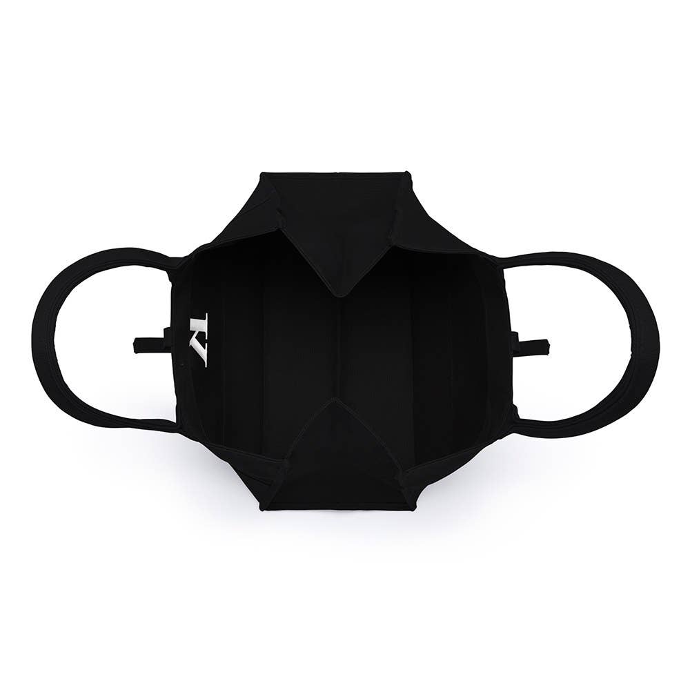 Weddingstar Inc. - Vendita all'ingrosso Borsa tote - Donna - Borsa grande in tessuto di tela di cotone City - Nera2