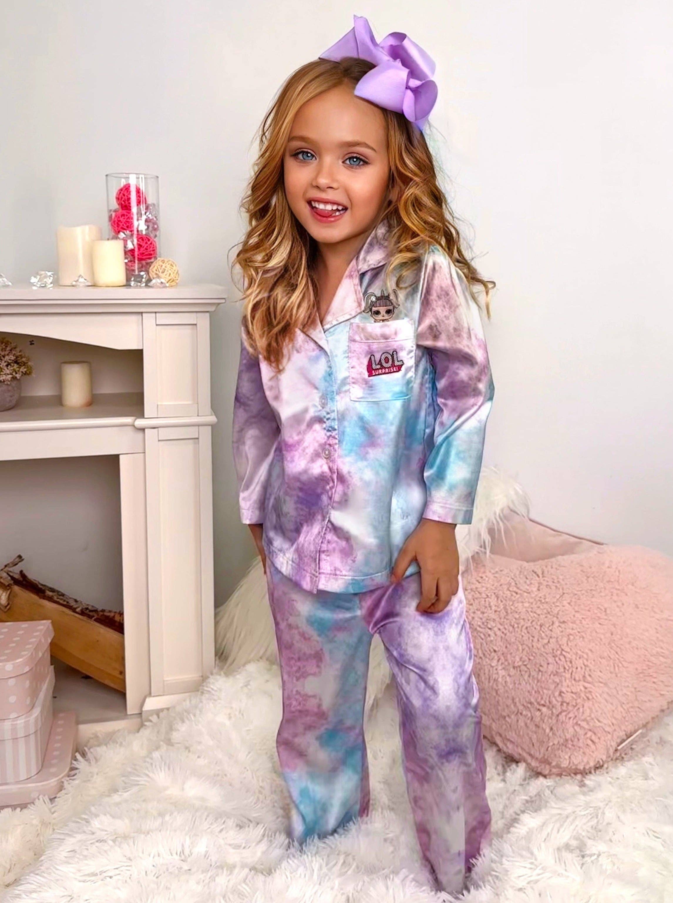 Multicolor L.O.L. SURPRISE! x Mia Belle Girls Unicorn Pajama Set for wholesale on Faire7