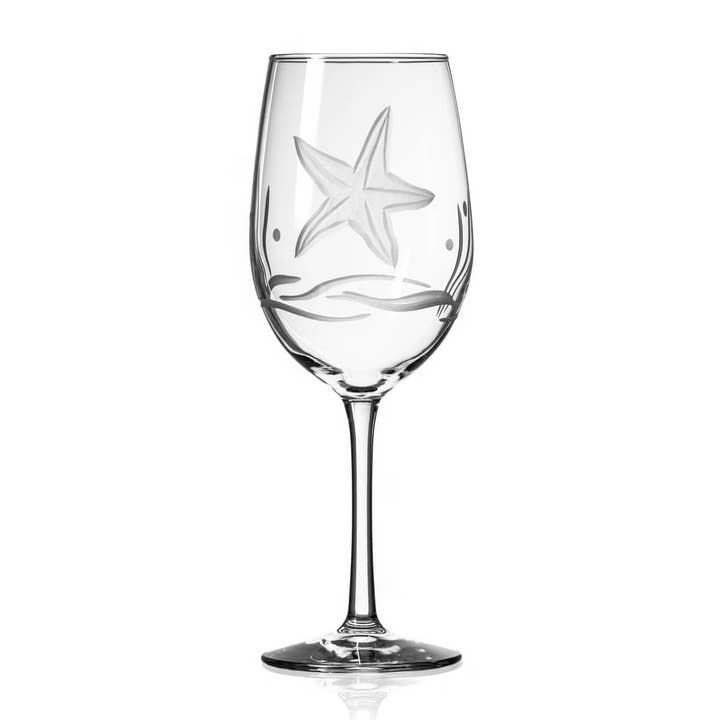 Starfish 18oz All Purpose Wine Glass for wholesale by Rolf Glass