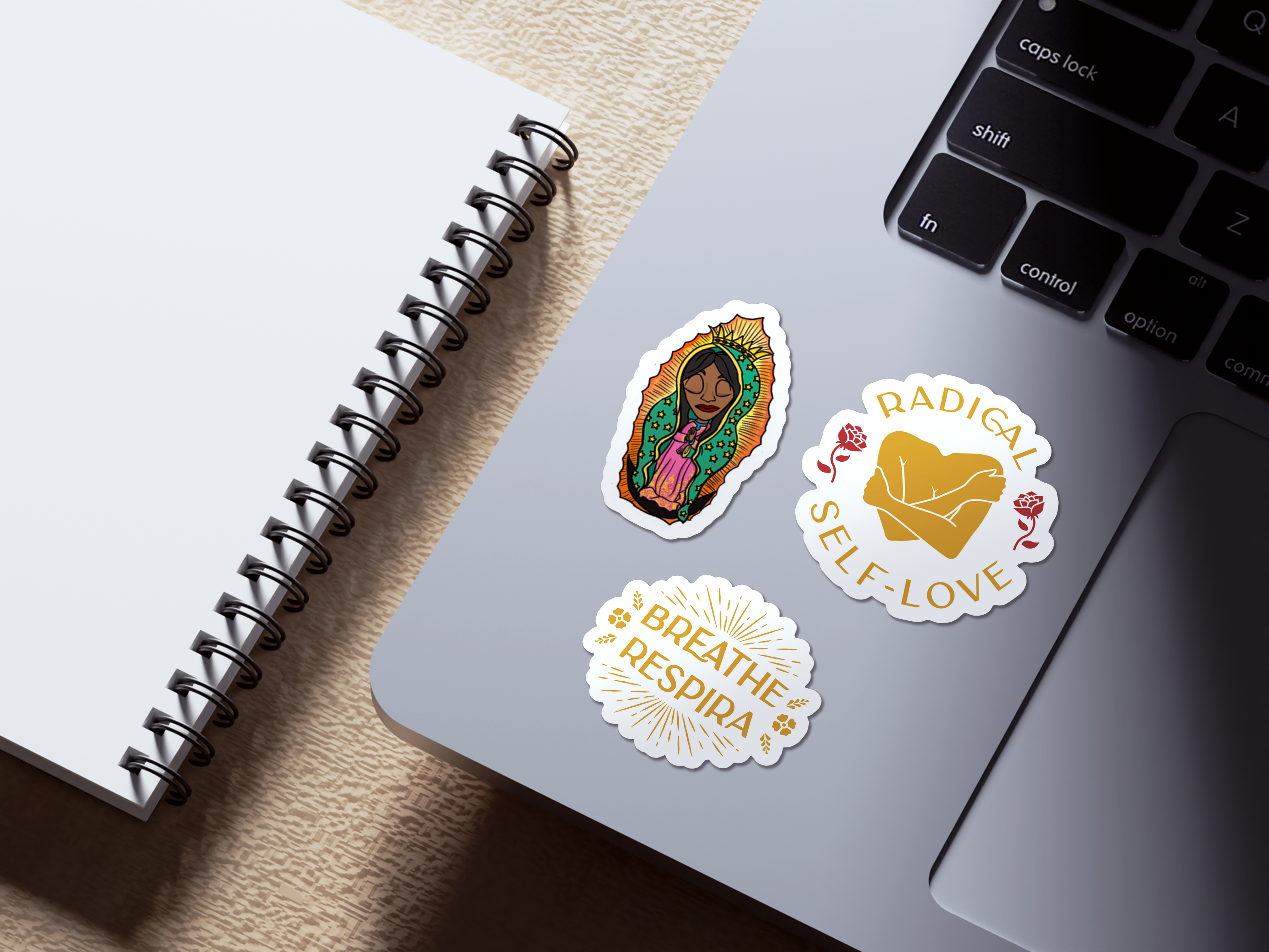 Recetas PSD, LLC - Vente Autocollant - Autocollant écologique Breathe~Respira2