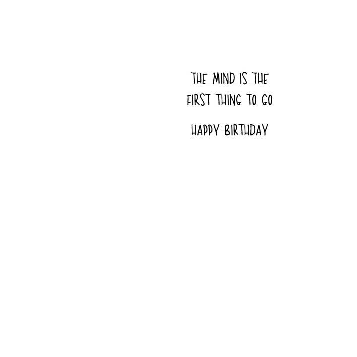 Raspberries - Wholesale Birthday Card - Falling Off Chair | Funny Birthday Card