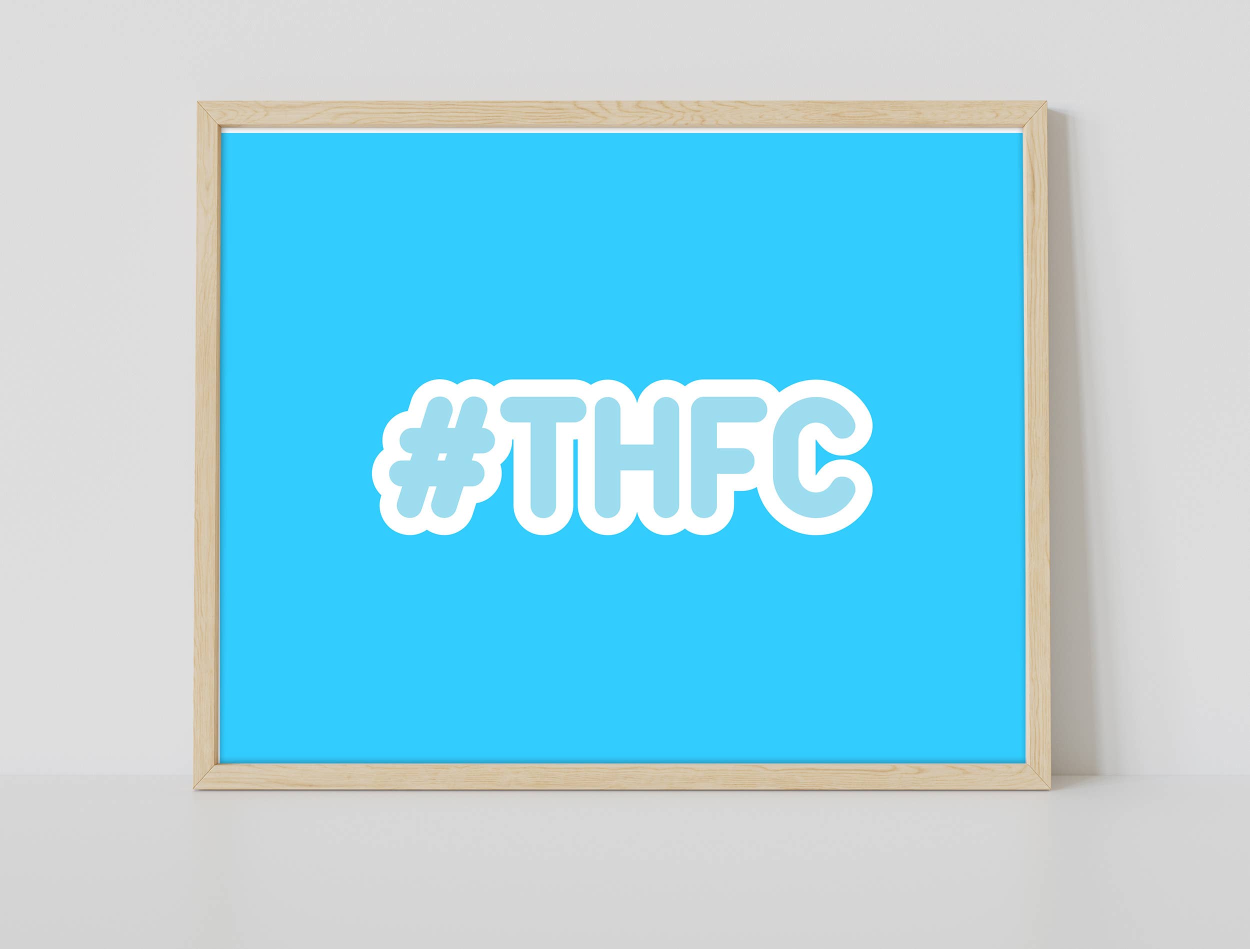 Star Editions – wholesale Art print – Hashtag Thfc - 11X14” Premium Art Print1