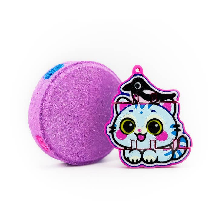 Baby Tiger Puck Bath Bomb for wholesale by Sweet Bath Co